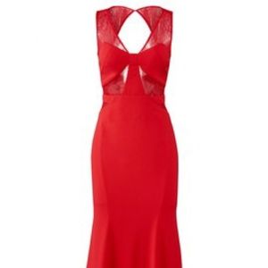 LM red dress, size 10 and size 12